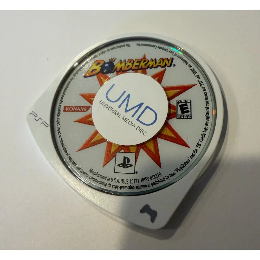 Bomberman Sony PSP UMD Game Disc Only Konami ULUS-10121